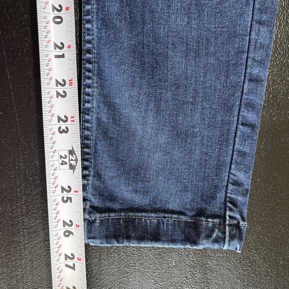 Mugsy Jeans 28x30 (Hem 26.5") Blue Fultons Tapered Dark Wash Stretch FLX3NTFU - Picture 14 of 15